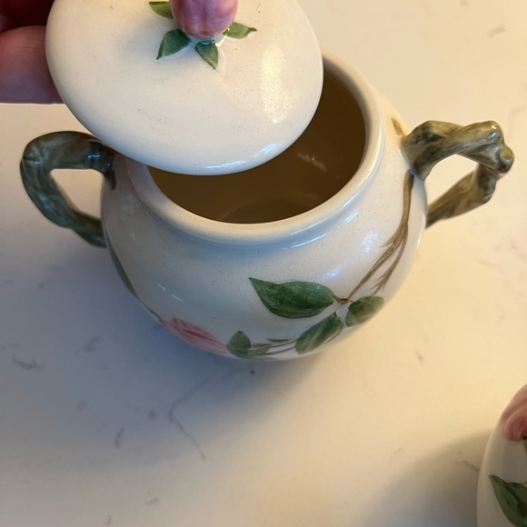 Franciscan Desert rose pattern- Floral Cream Pitcher and...